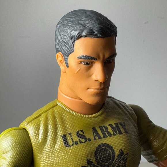 VINTAGE G.I. Joe Inspired Hasbro Action Poseable Moveable Army Action Figure - Picture 11 of 14